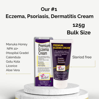Premium Eczema Cream Bulk 125g.   TGA 413657